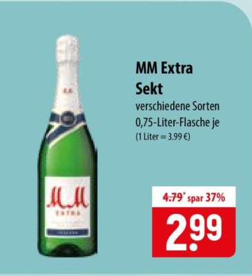 MM extra Sekt