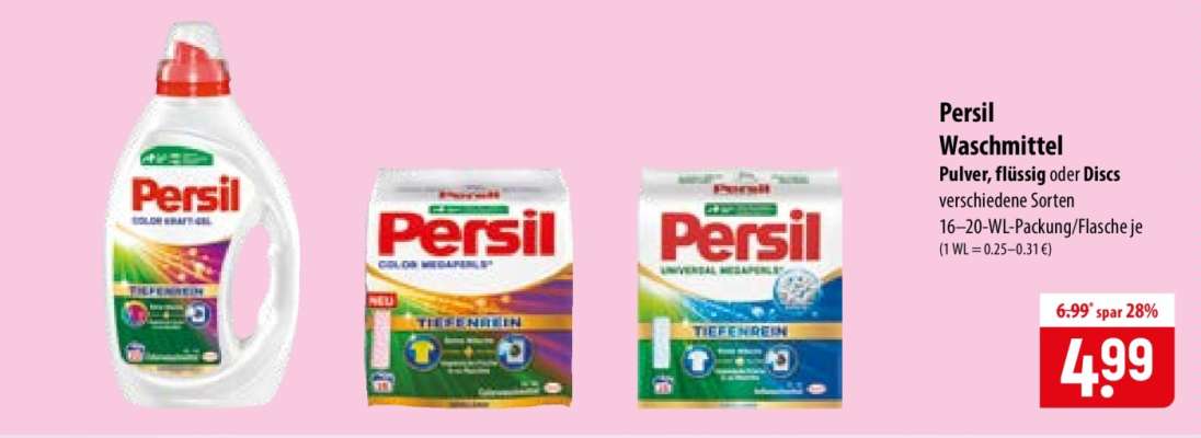 PERSIL Waschmittel