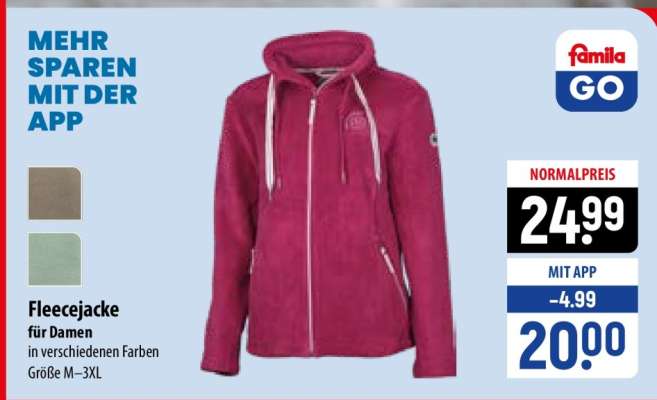 Fleecejacke für Damen