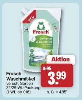 Frosch Waschmittel