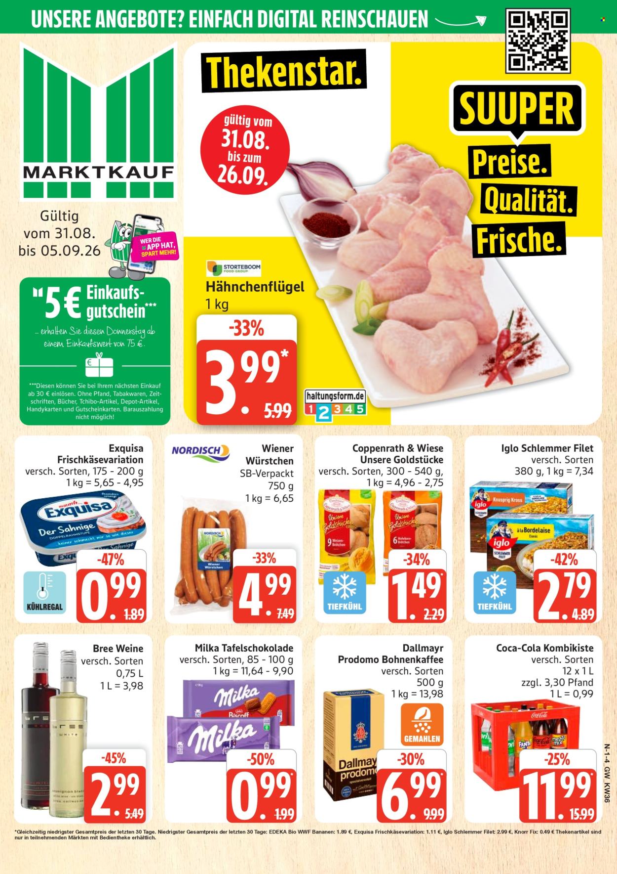 Marktkauf Prospekte  - 31.8.2026 - 5.9.2026. Seite 1