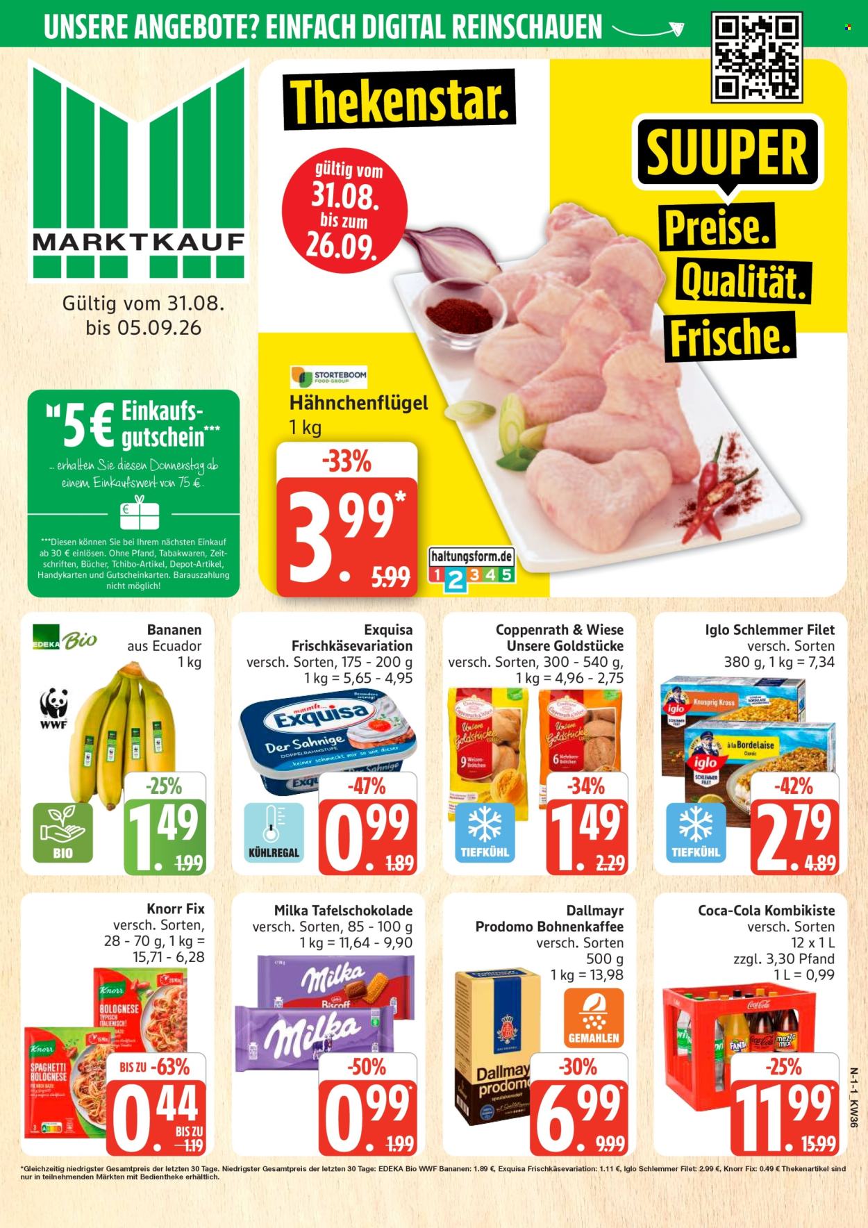 Marktkauf Prospekte  - 31.8.2026 - 5.9.2026. Seite 1
