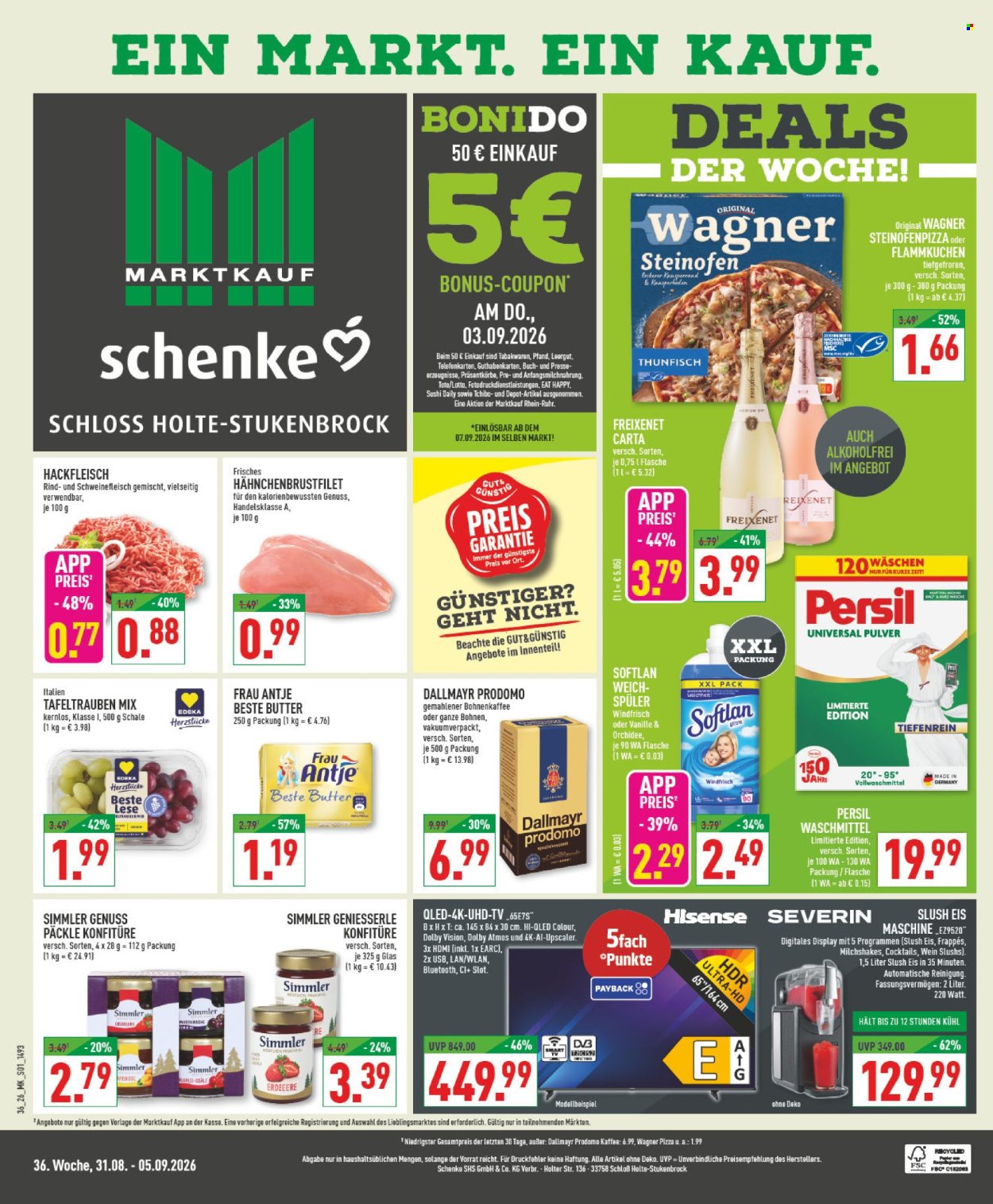 Marktkauf Prospekte  - 31.8.2026 - 5.9.2026. Seite 3