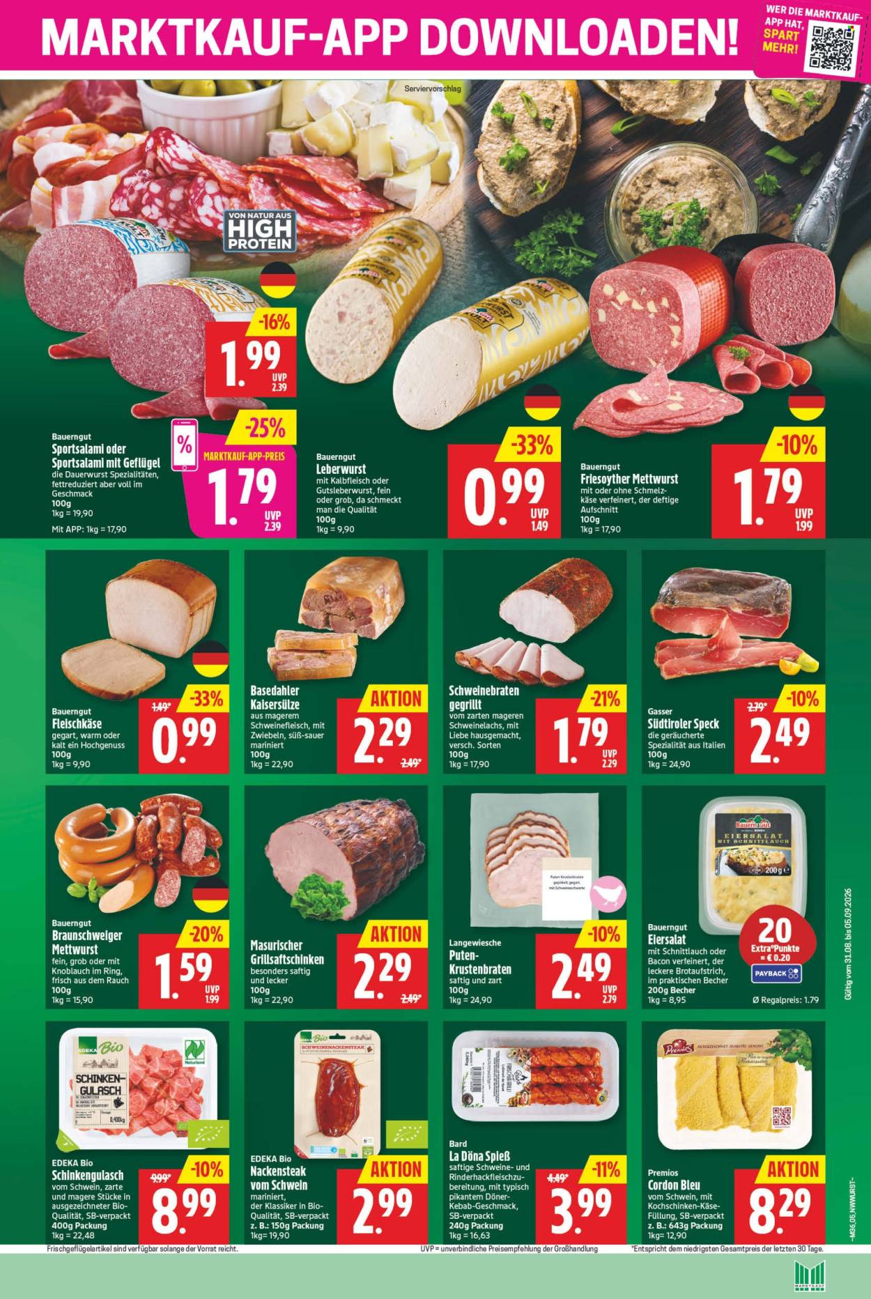 Marktkauf Prospekte  - 31.8.2026 - 5.9.2026. Seite 9