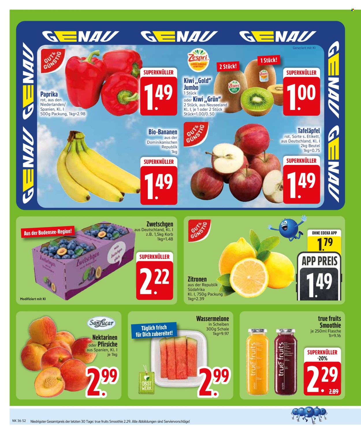 Edeka Prospekte  - 31.8.2026 - 5.9.2026. Seite 4