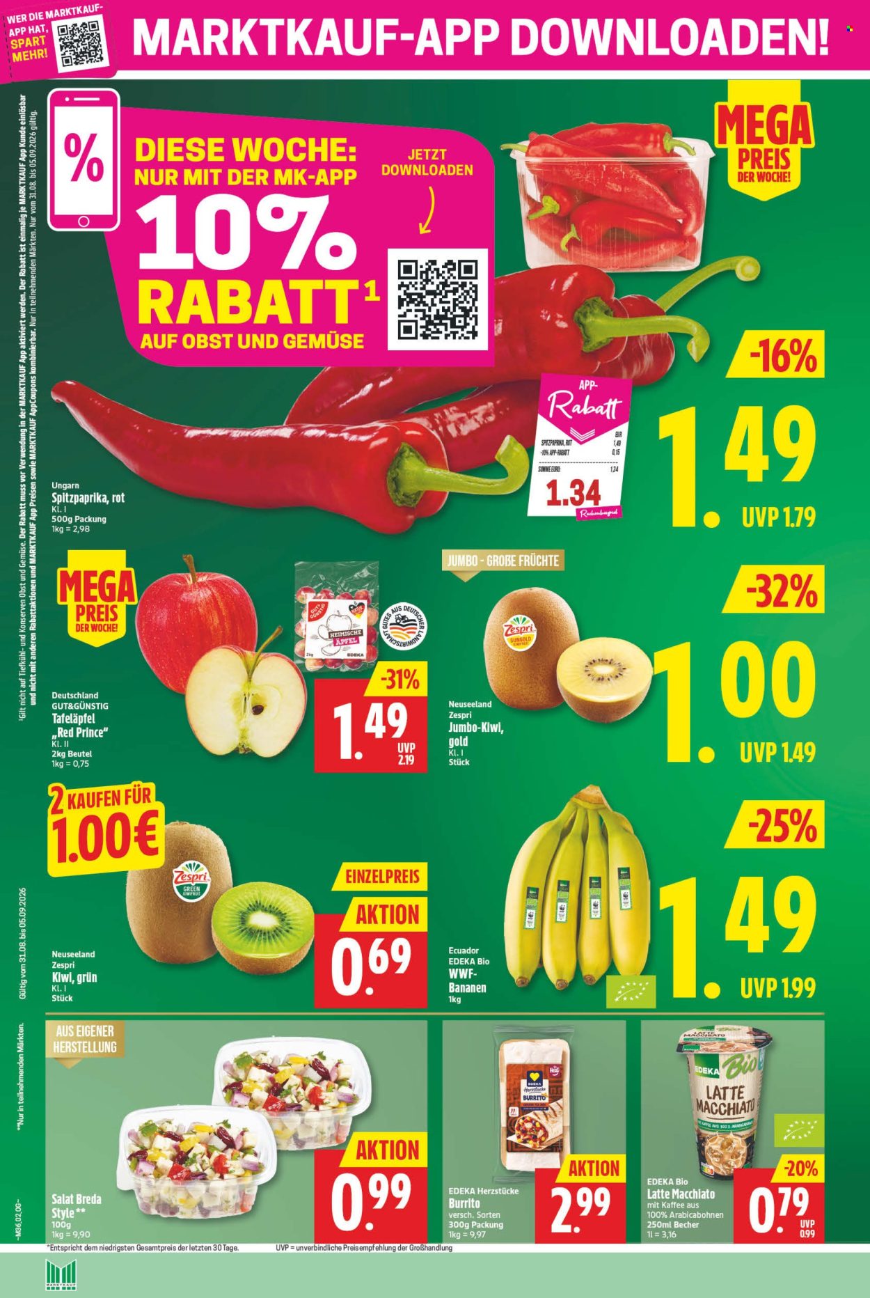 Marktkauf Prospekte  - 31.8.2026 - 5.9.2026. Seite 2