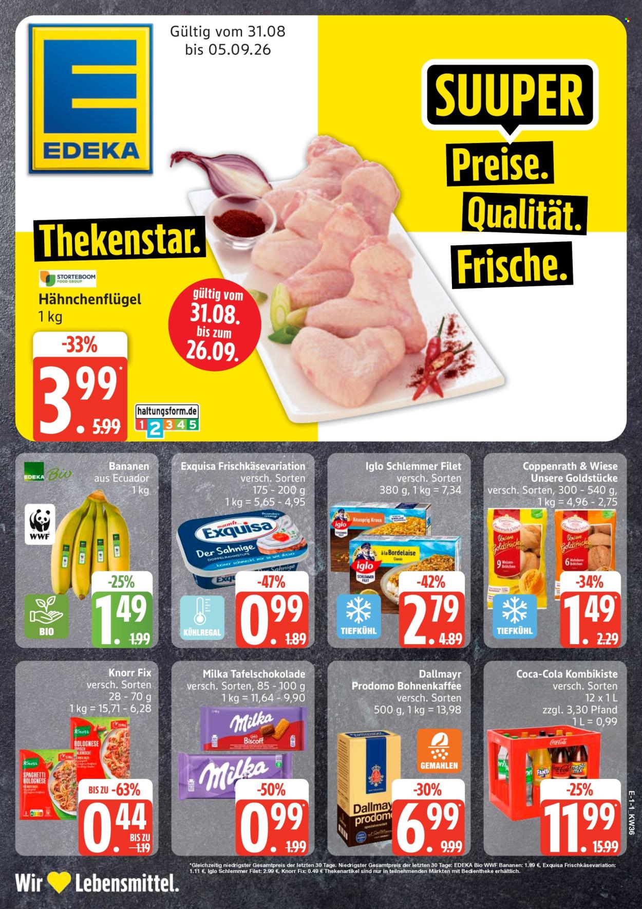 Edeka Prospekte  - 31.8.2026 - 5.9.2026. Seite 1