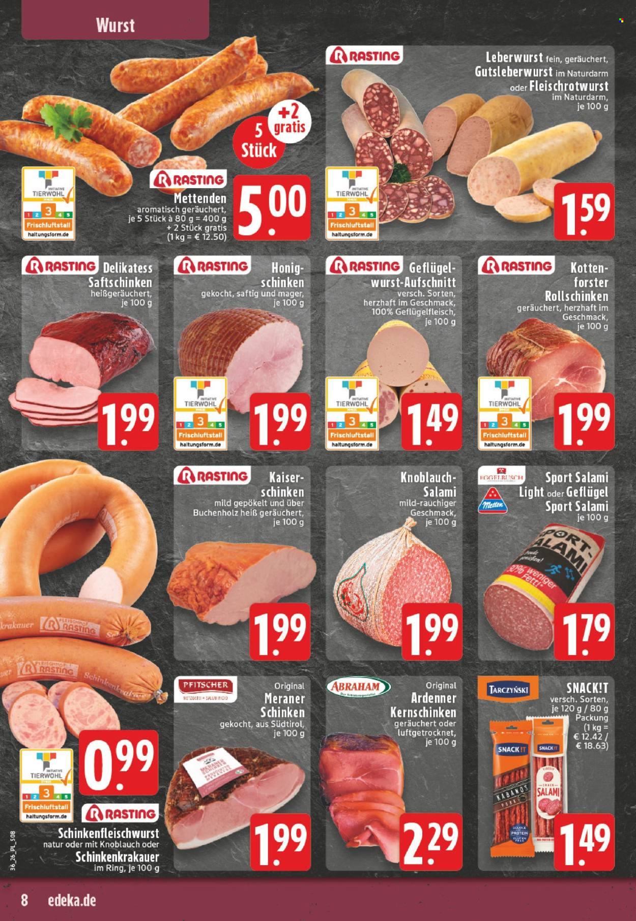 Edeka Prospekte  - 31.8.2026 - 5.9.2026. Seite 8