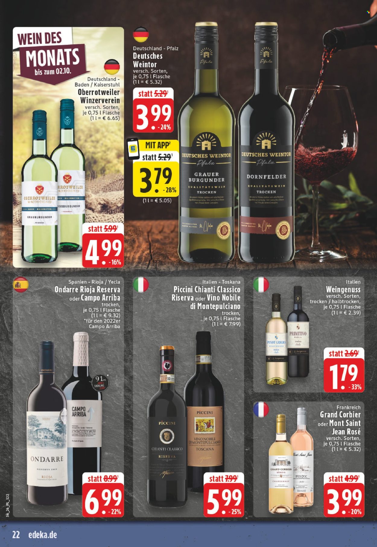 Edeka Prospekte  - 31.8.2026 - 5.9.2026. Seite 22