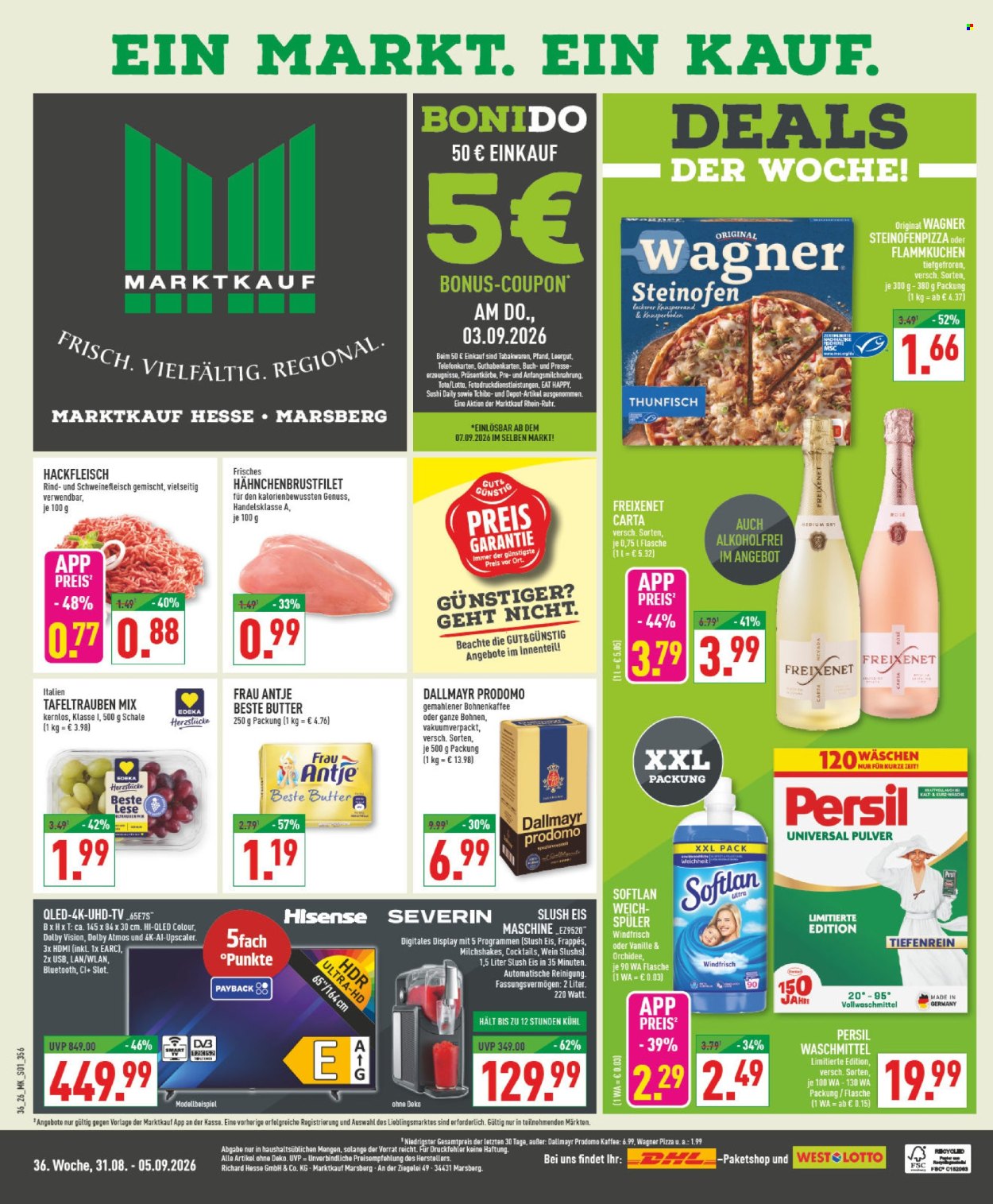Marktkauf Prospekte  - 31.8.2026 - 5.9.2026. Seite 1