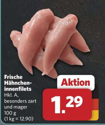 Frische Hähncheninnenfilets