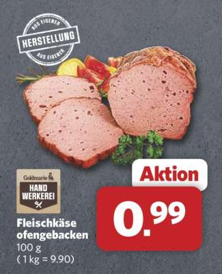 Fleischkäse ofengebacken