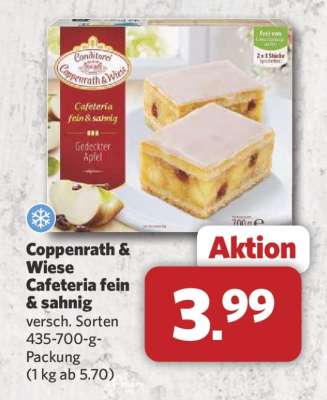 COPPENRATH & WIESE Cafeteria fein & sahnig