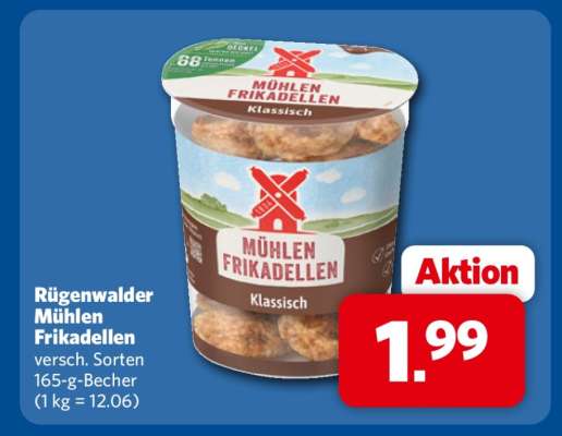 Rügenwalder Mühlen Frikadellen