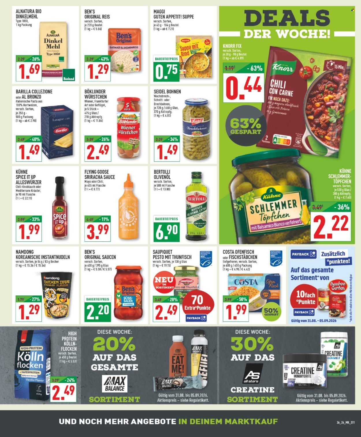 Marktkauf Prospekte  - 31.8.2026 - 5.9.2026. Seite 15