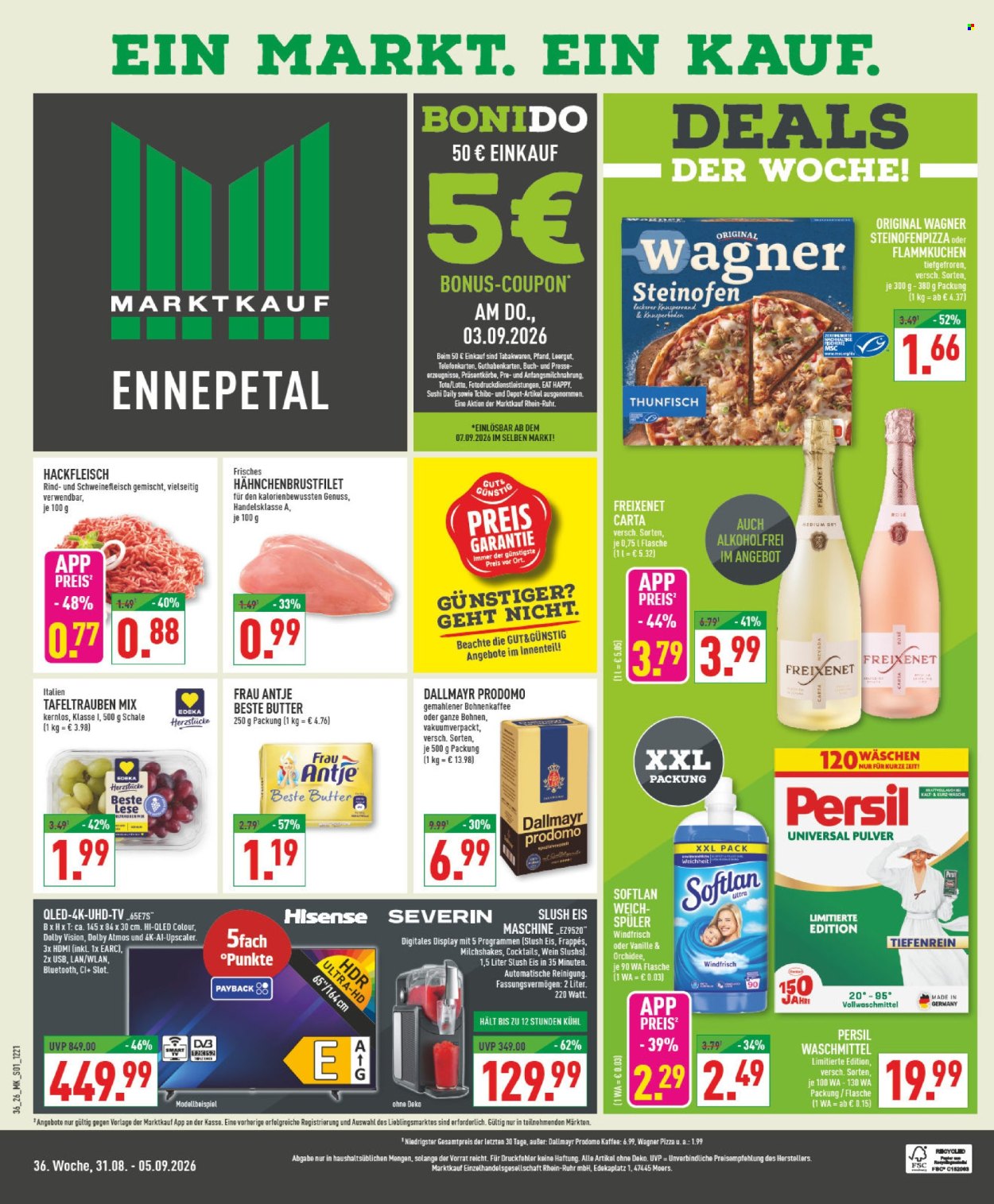 Marktkauf Prospekte  - 31.8.2026 - 5.9.2026. Seite 1