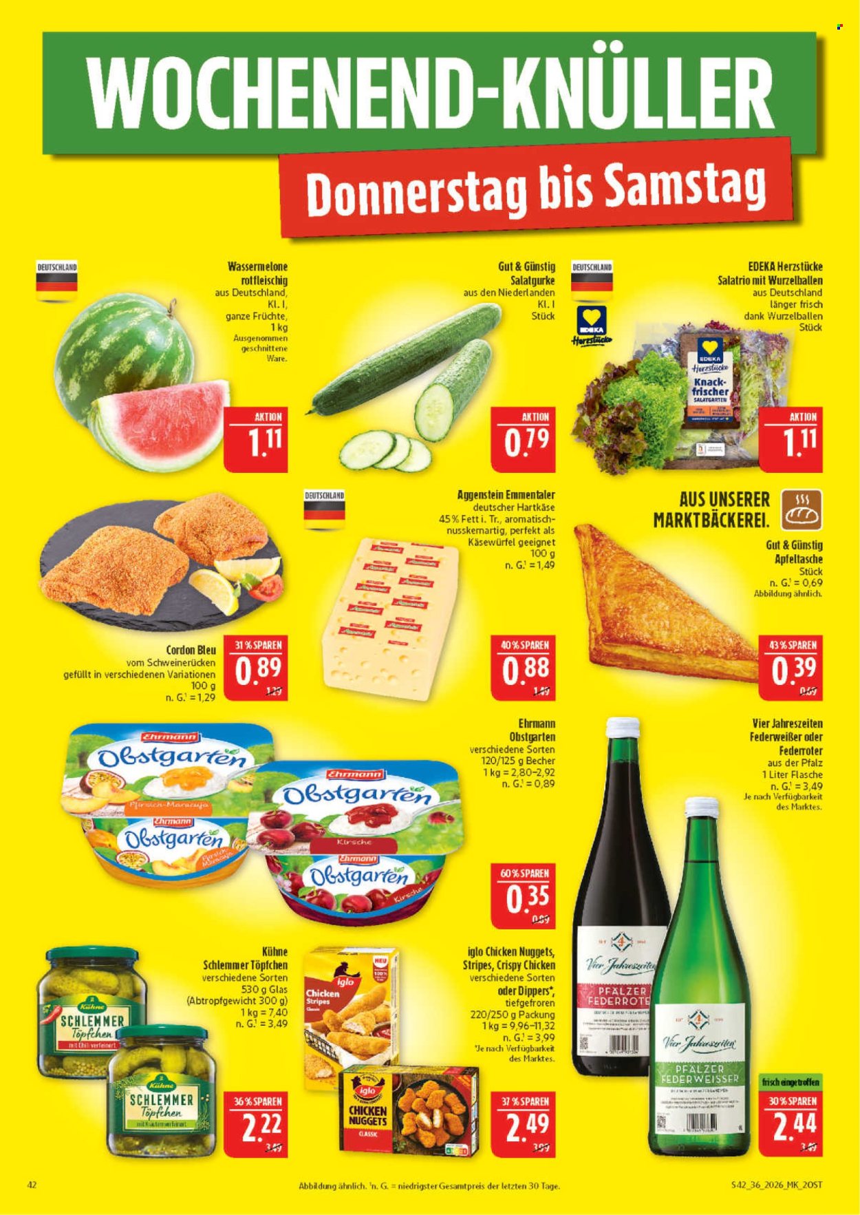 Marktkauf Prospekte  - 31.8.2026 - 5.9.2026. Seite 42