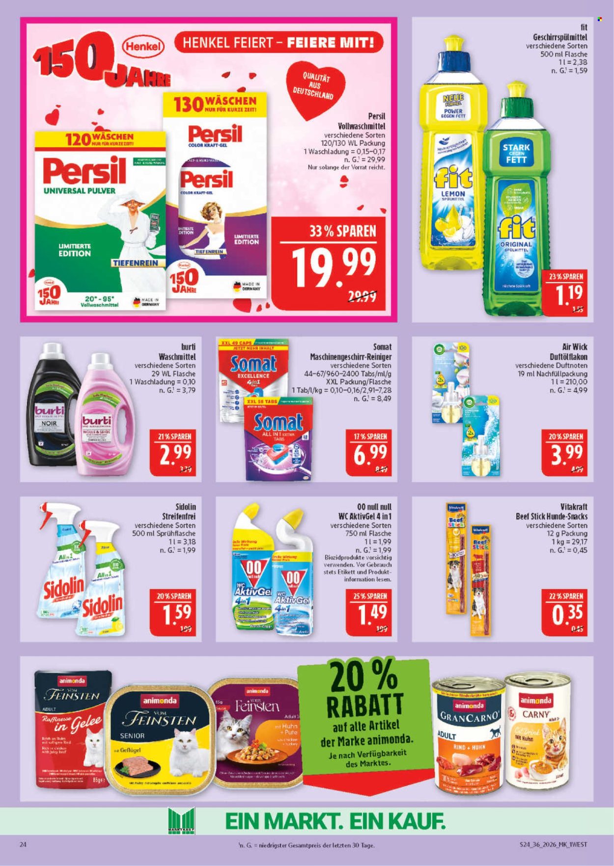 Marktkauf Prospekte  - 31.8.2026 - 5.9.2026. Seite 24
