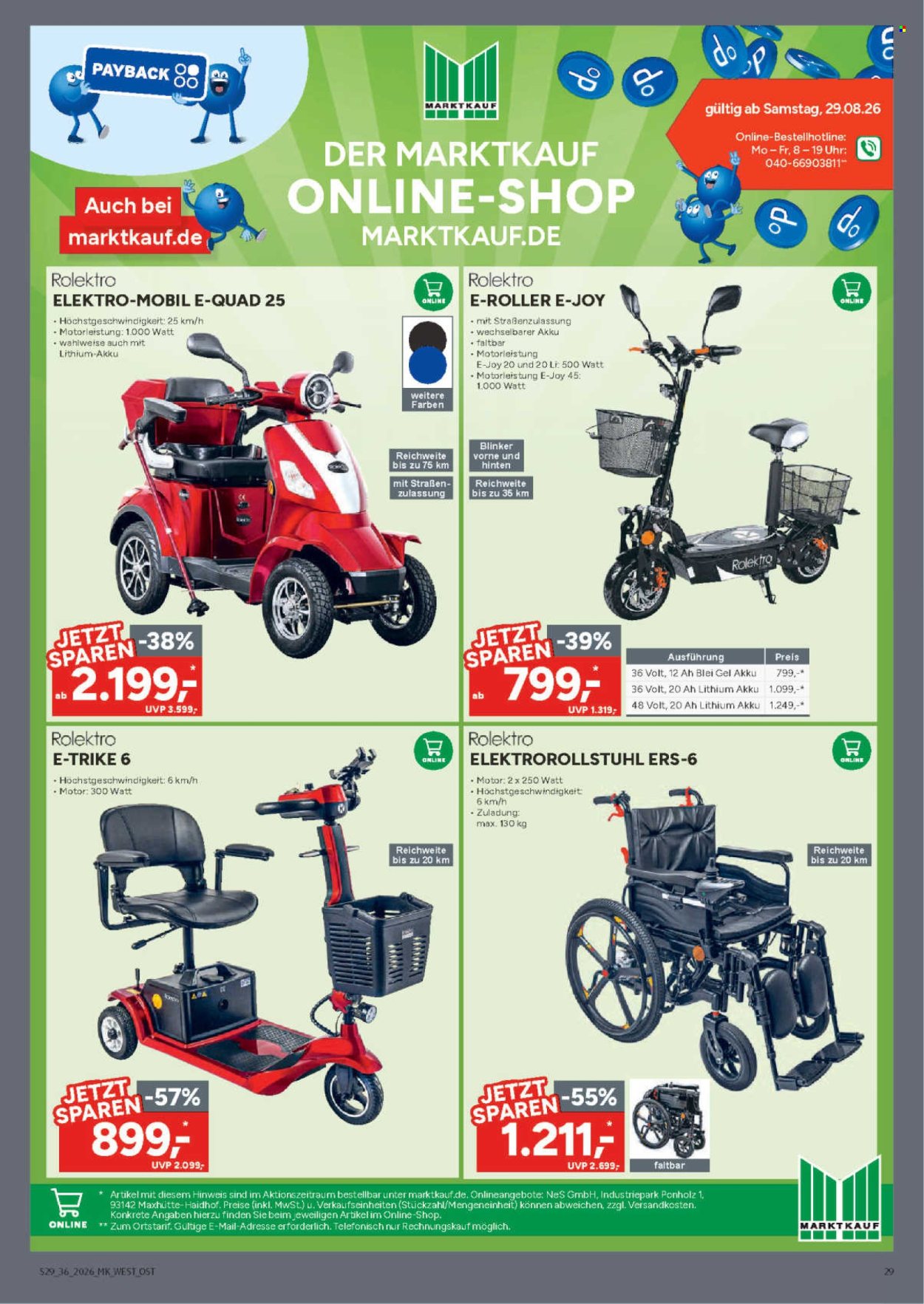 Marktkauf Prospekte  - 31.8.2026 - 5.9.2026. Seite 29