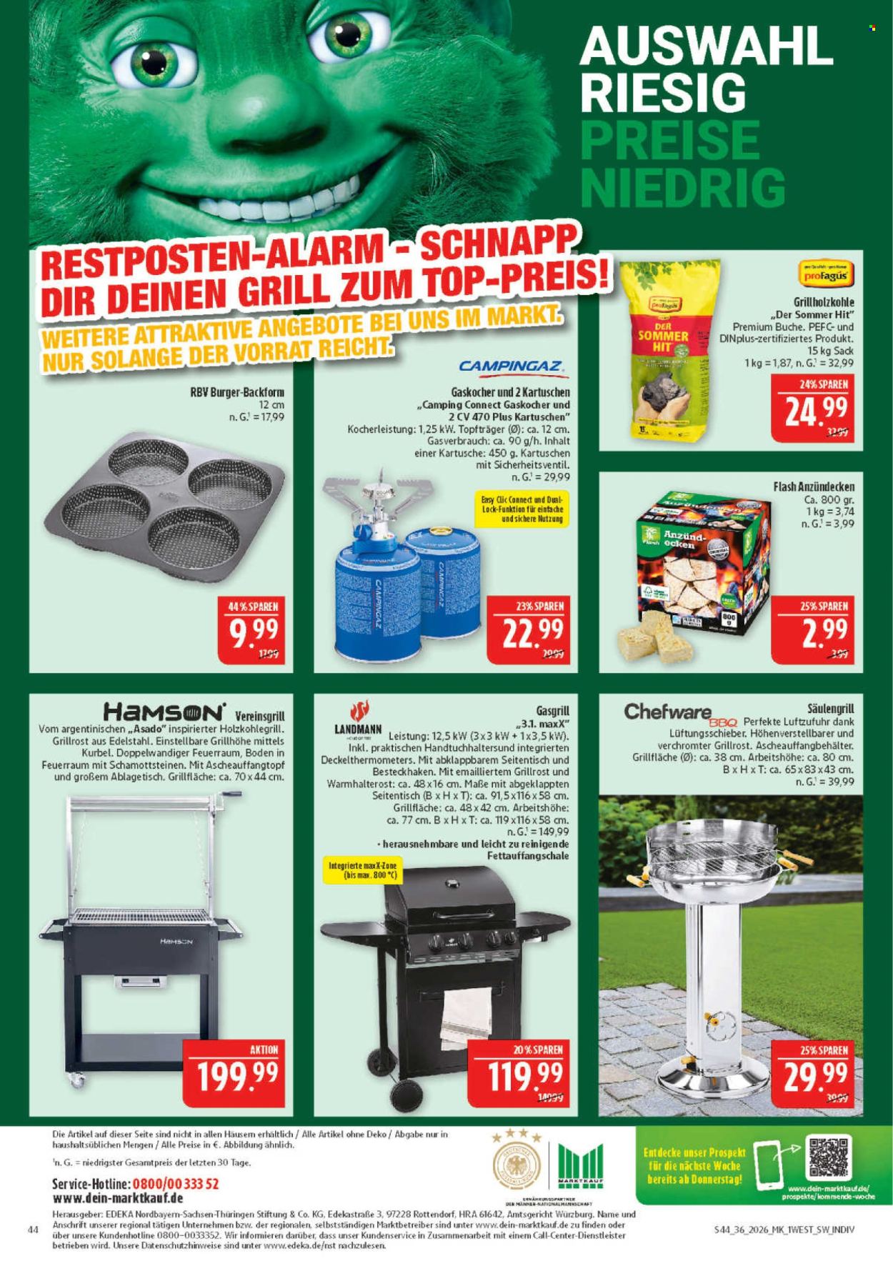 Marktkauf Prospekte  - 31.8.2026 - 5.9.2026. Seite 44