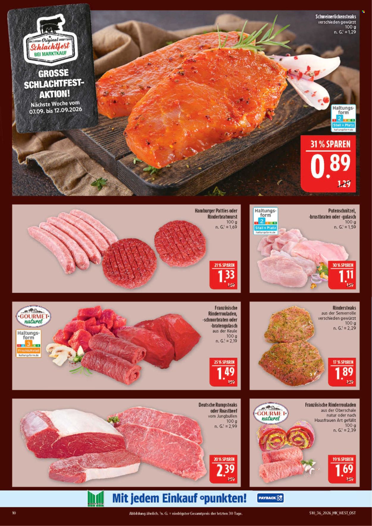 Marktkauf Prospekte  - 31.8.2026 - 5.9.2026. Seite 10