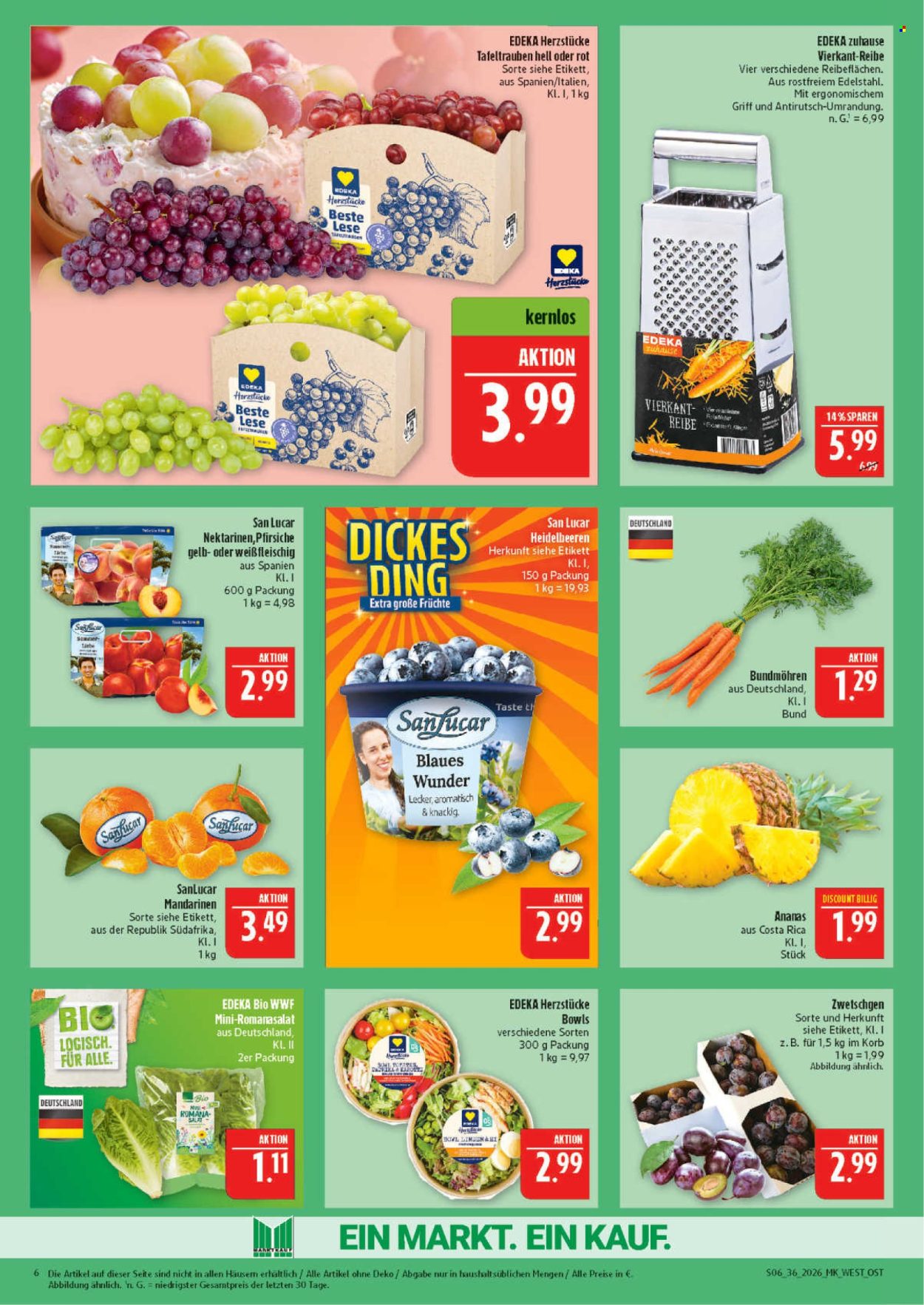 Marktkauf Prospekte  - 31.8.2026 - 5.9.2026. Seite 6