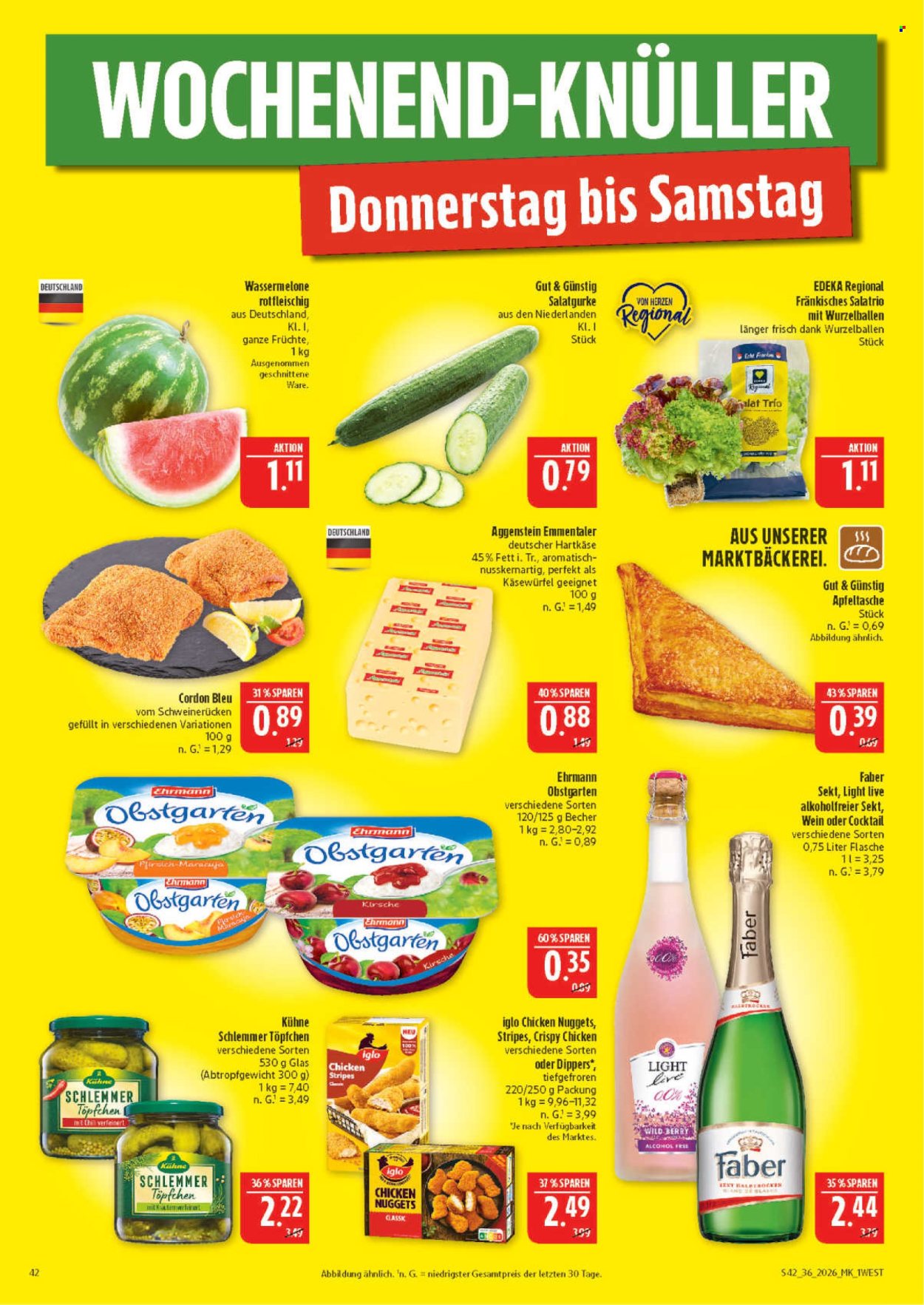 Marktkauf Prospekte  - 31.8.2026 - 5.9.2026. Seite 42