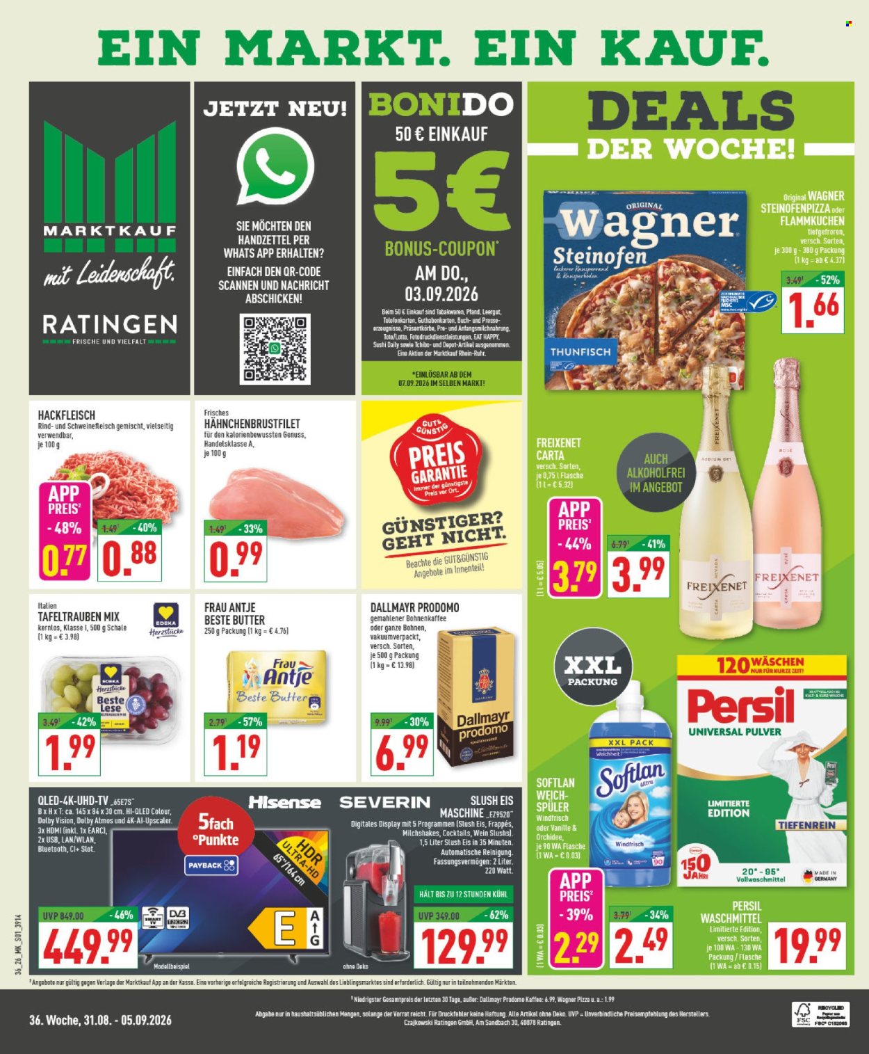Marktkauf Prospekte  - 31.8.2026 - 5.9.2026. Seite 1