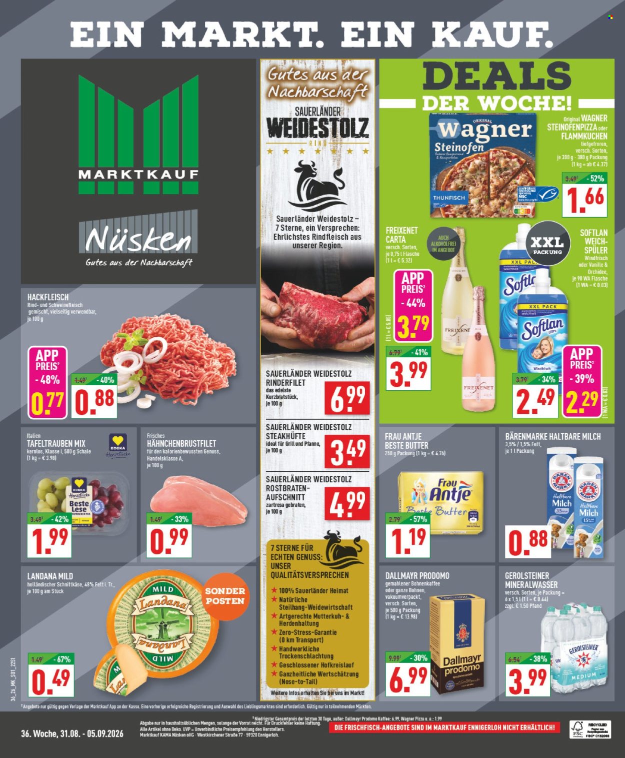 Marktkauf Prospekte  - 31.8.2026 - 5.9.2026. Seite 1