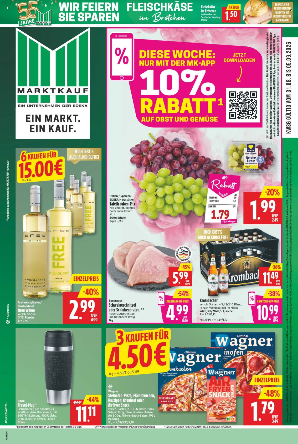 Marktkauf Prospekte  - 31.8.2026 - 5.9.2026. Seite 1