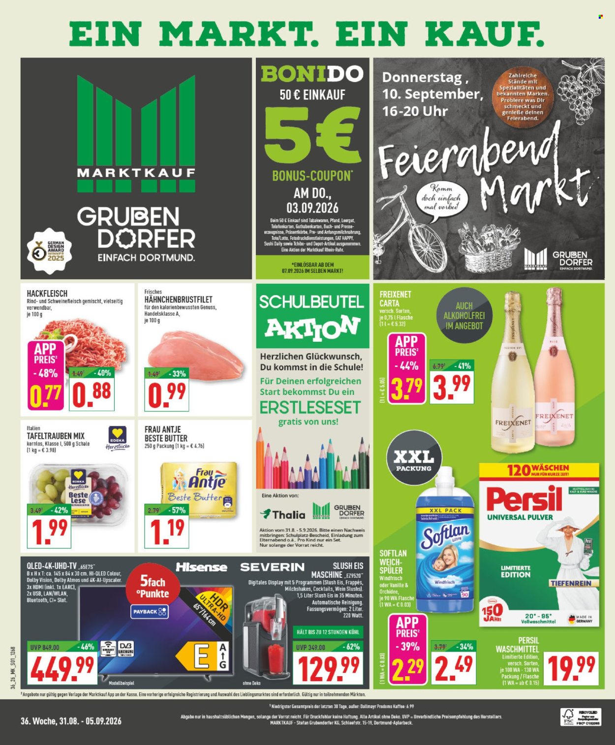 Marktkauf Prospekte  - 31.8.2026 - 5.9.2026. Seite 1