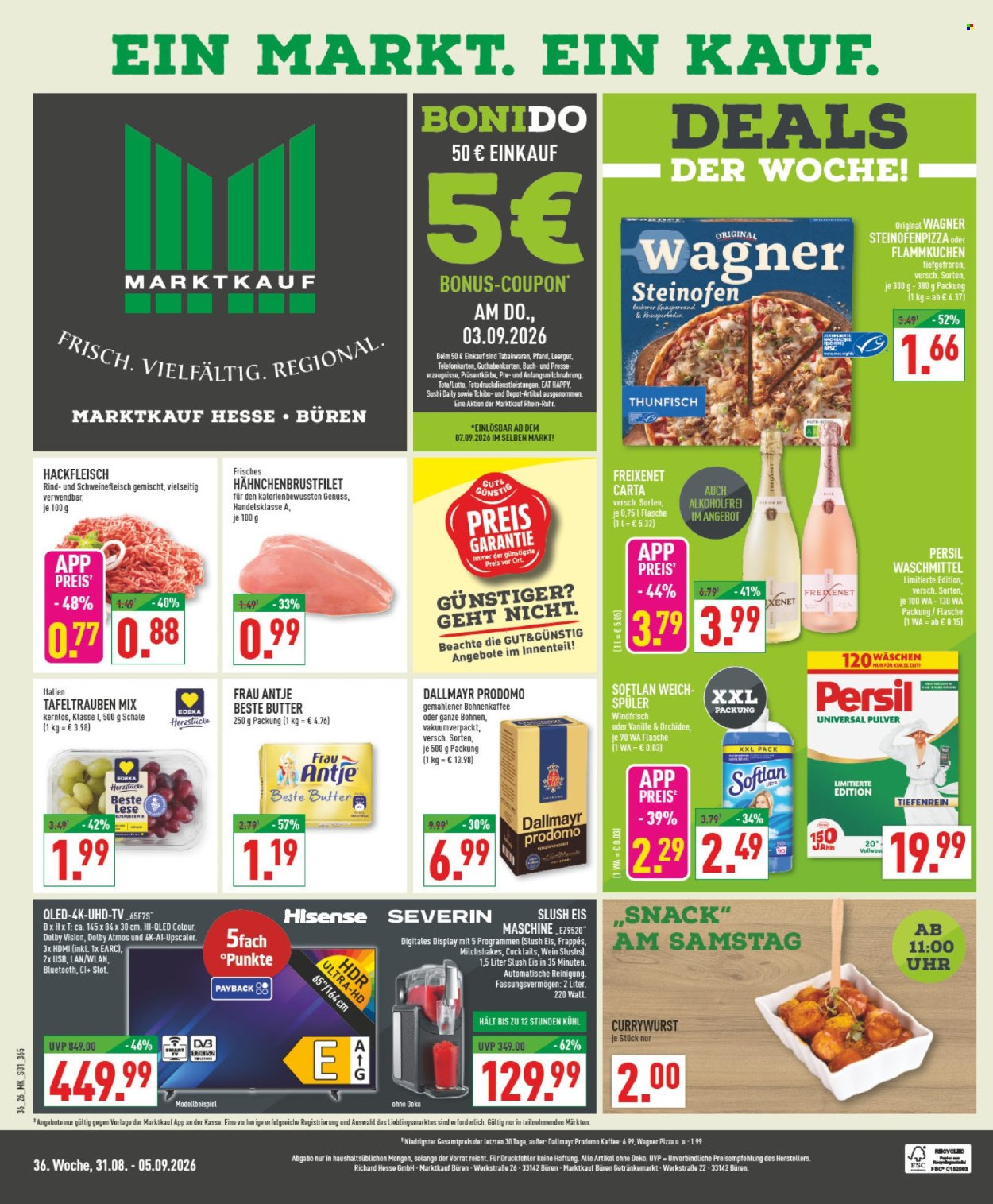 Marktkauf Prospekte  - 31.8.2026 - 5.9.2026. Seite 1