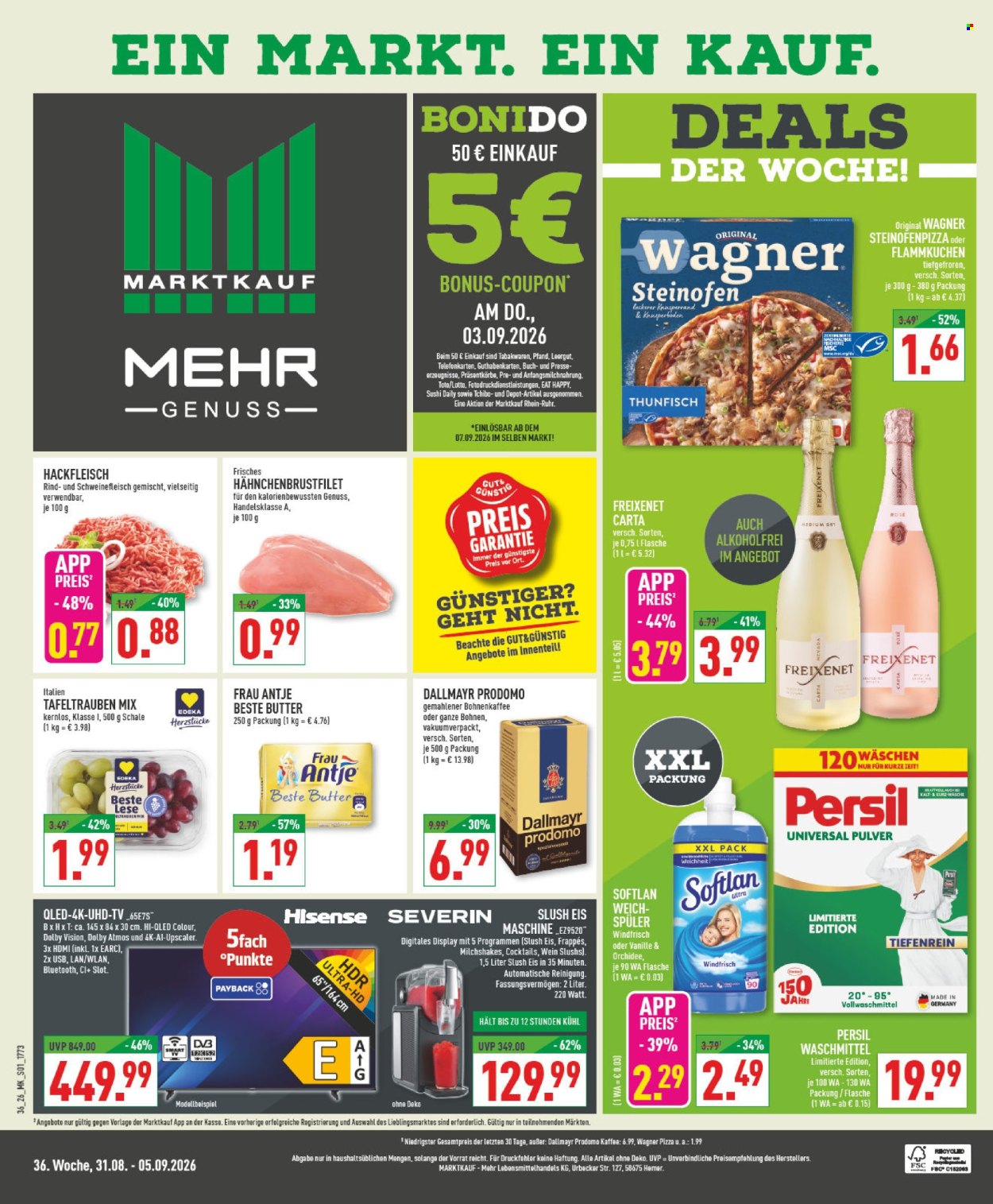 Marktkauf Prospekte  - 31.8.2026 - 5.9.2026. Seite 1