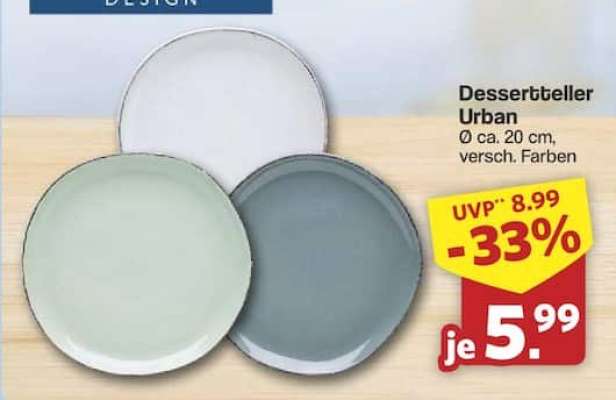 Dessertteller Urban