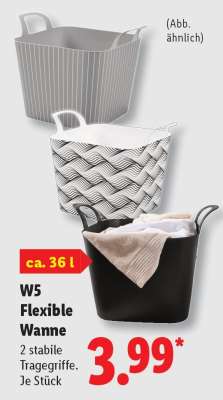 W5 Flexible Wanne