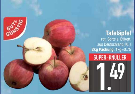 Tafeläpfel
