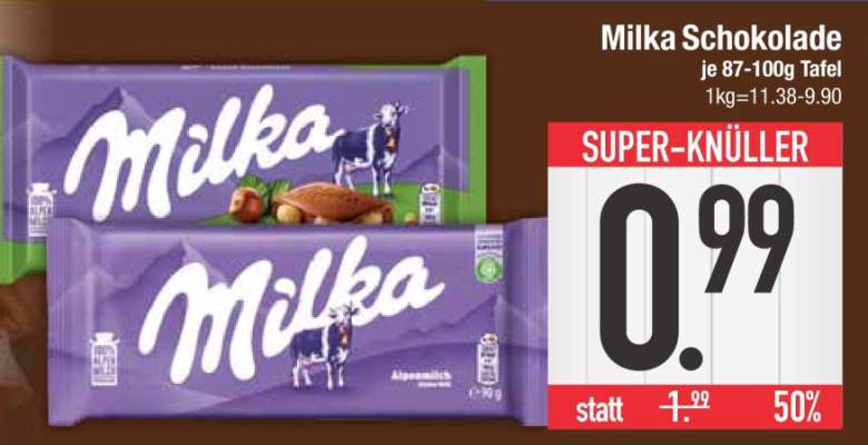MILKA Schokolade