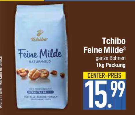 ¹Tchibo feine Milde