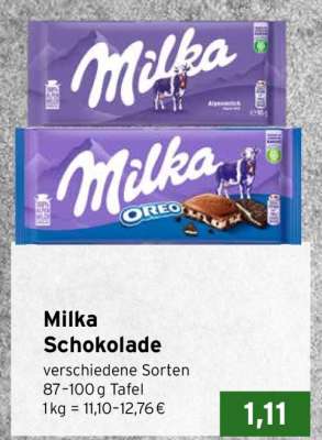 MILKA Schokolade