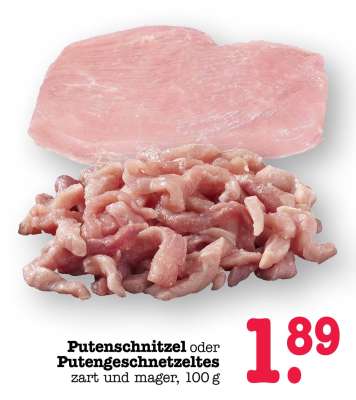 Putenschnitzel oder Putengeschnetzeltes
