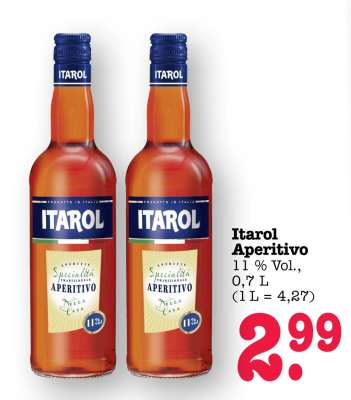 Itarol Aperitivo