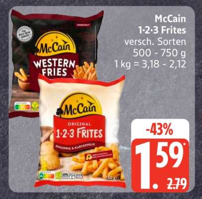 MCCAIN 1­2­3­Frites