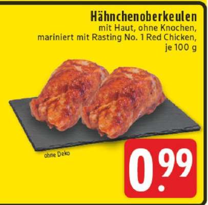 Hähnchenoberkeulen