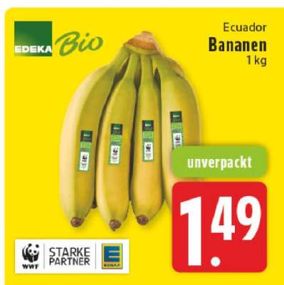 EDEKA Bio Bananen