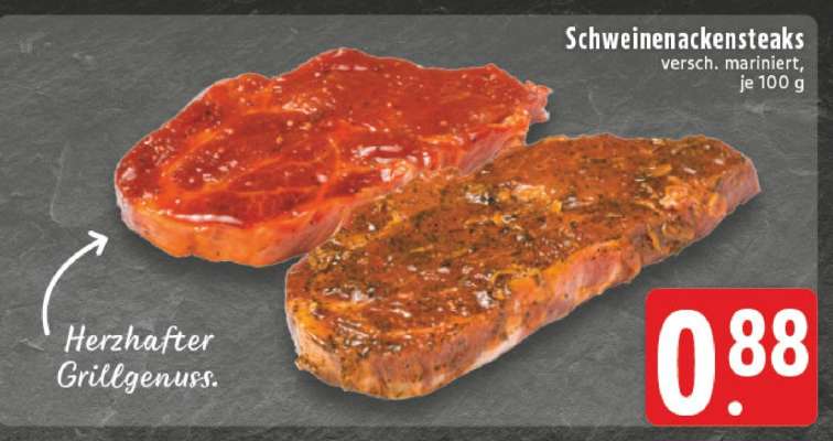 Schweinenackensteaks