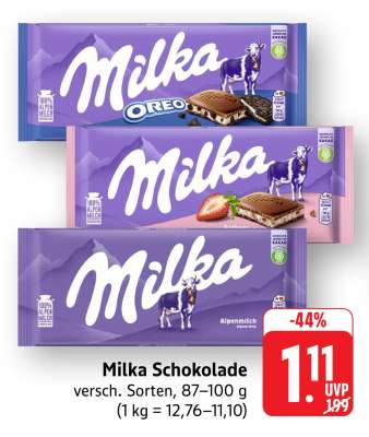 MILKA Schokolade