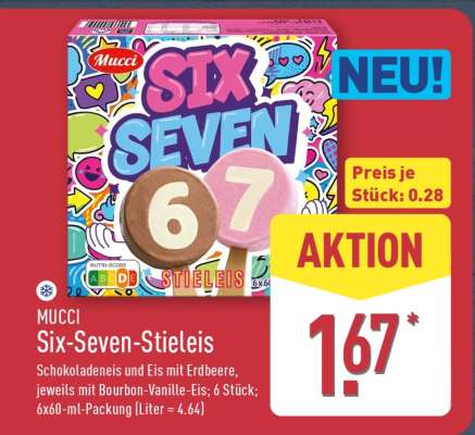 Six-Seven-Stieleis