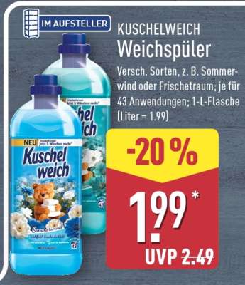 KUSCHELWEICH Weichspüler