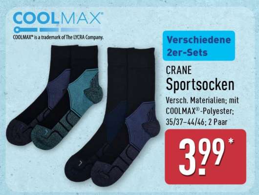CRANE Sportsocken