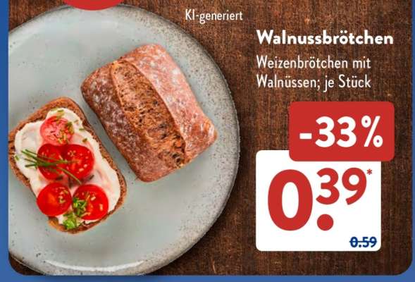 Walnussbrötchen